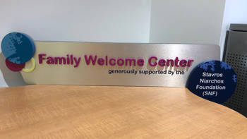 Family Welcome Center generously supported by the Stavros Niarchos Foundation